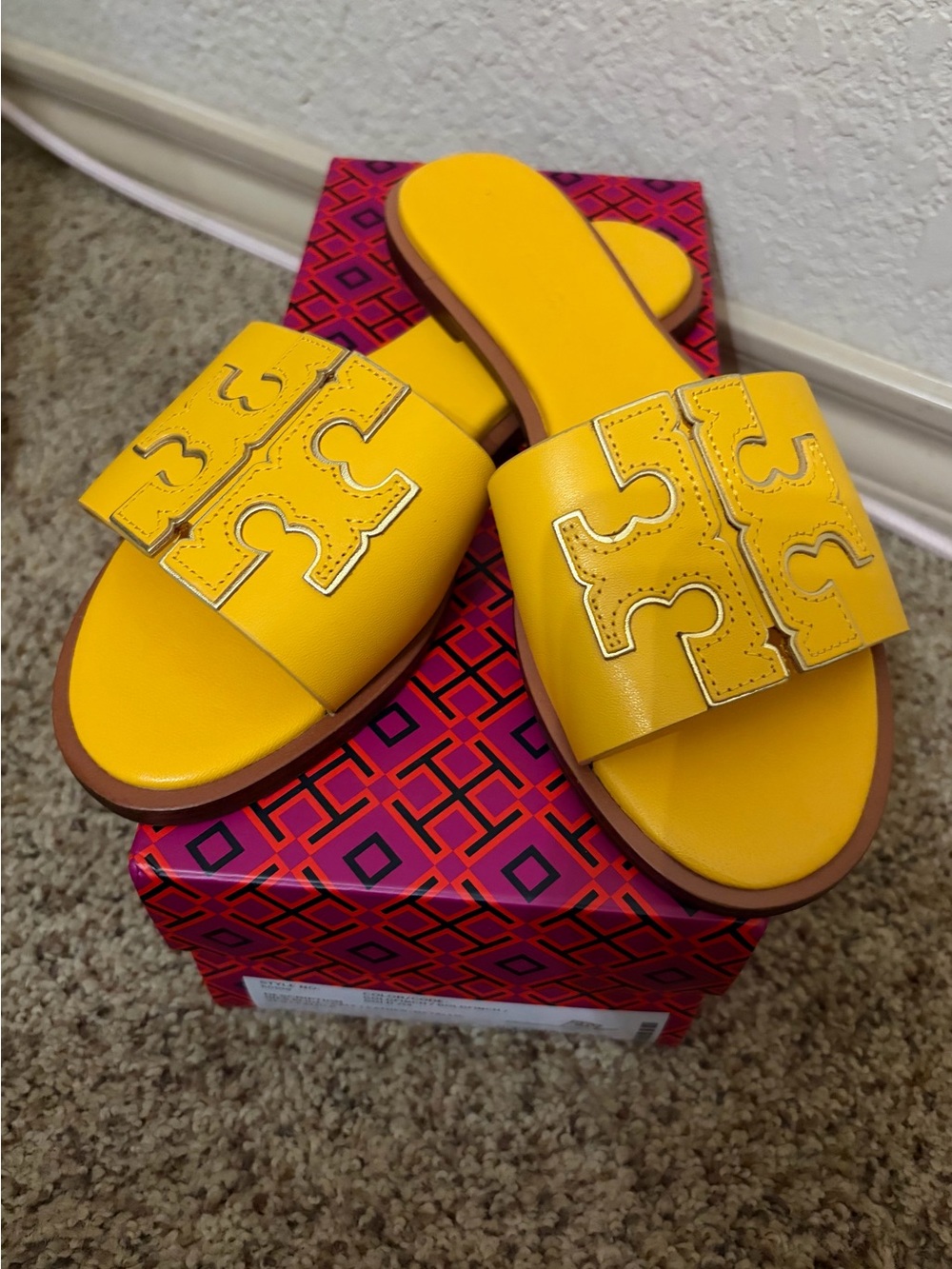 Tory Burch Goldfinch Color Ines Slide